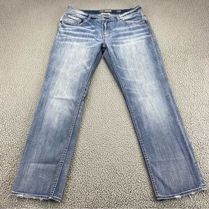 BKE Denim Men's Derek Straight Leg Stretch Relaxed Fit Jeans  |  Size: 36R
